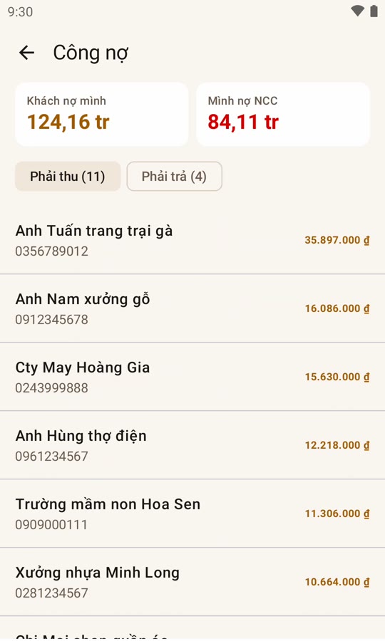 Công nợ